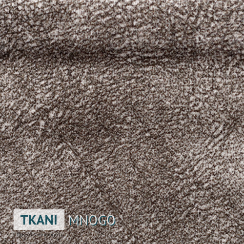 Фото фактуры велюра “Кама 15” (узор серый)