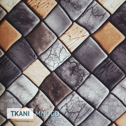 Фото фактуры микровелюра “104-3” ромб.